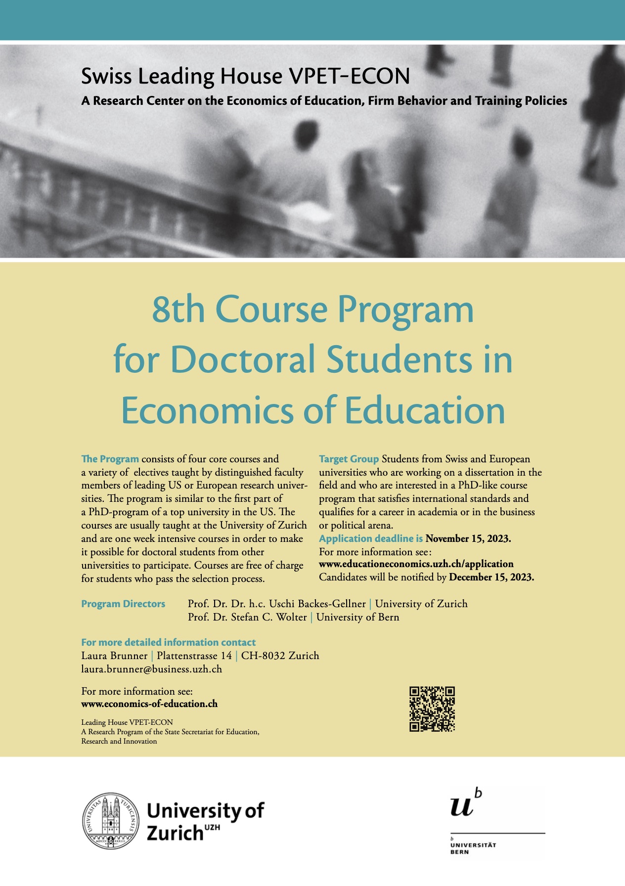 Course Program Poster